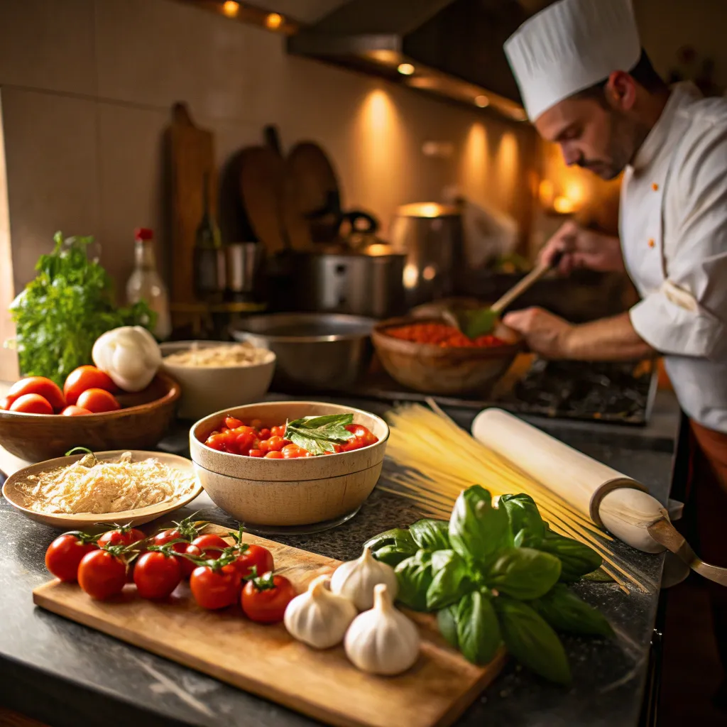Italian Cuisine Preparation