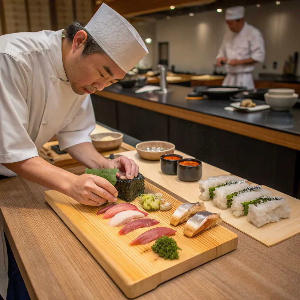 Japanese Cuisine Preparation