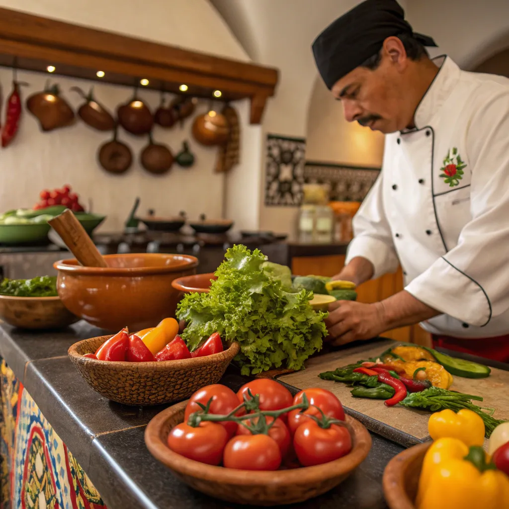 Mexican Cuisine Preparation